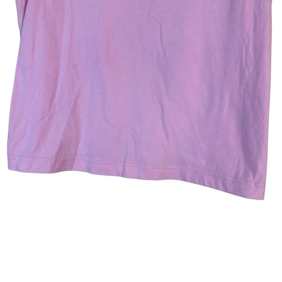 Champion Pink Cropped Muscle Yoga Actuve Tank Top Size Medium - Picture 3 of 6